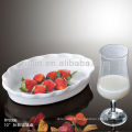 Assiette en porcelaine durable en Chine chinoise